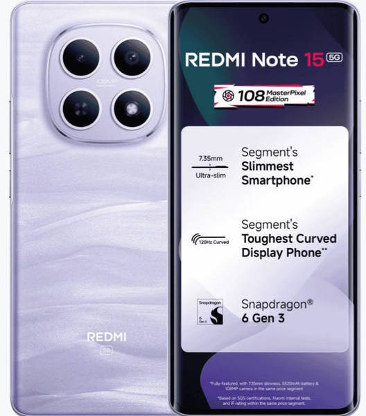 Xiaomi Redmi Note 15 phone