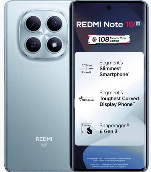 Xiaomi Redmi Note 15 phone